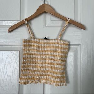 Yellow Ribbed Crop Too